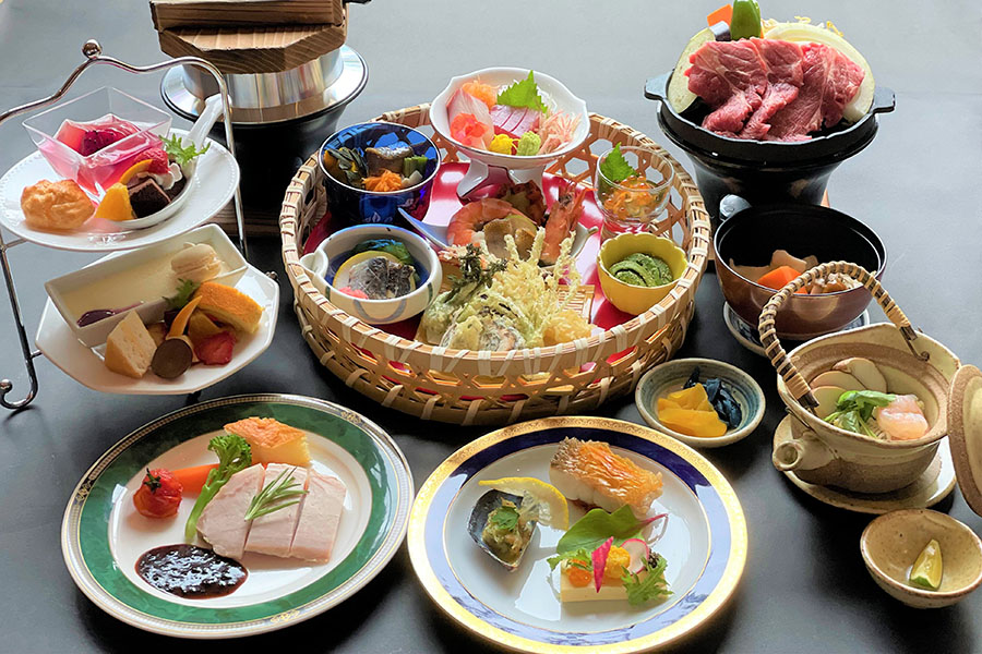 【お食事グレードUP】和洋折衷会席